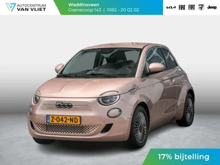 Hoofdafbeelding Fiat 500e Fiat 500e 42 kWh | 17% Bijtelling | Clima | Cruise | Pack Winter | BSM | 16" | LED | Apple Carplay