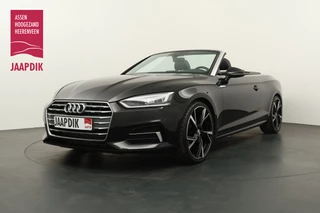 Audi A5 Cabriolet BJW 2018 2.0 TFSI 191 PK Sport Pro Line S AUTOMAAT / NAVI / CLIMA / CRUISE / STOELVERW. / HALF LEDER / BLUETOOTH / PARKEERSENSOREN / KEYLESS  / LMV