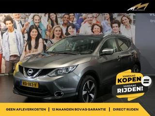 Nissan QASHQAI 1.2 N-Connecta - PANORAMADAK! - Trekhaak - Rondom camera - Navi