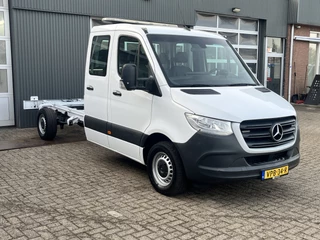 Mercedes-Benz Sprinter 319 1.9 CDI L4 RWD DC 190pk 433 Wielbasis Trekhaak 3500kg trekgewicht Airco Cruise controle 6-Persoons Telefoonverbinding Werkverlichting Euro 6 Achterwielaandrijving Maxi