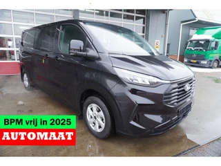 Hoofdafbeelding Ford Transit Custom Ford Transit Custom 320L 2.0 TDCI 170PK L2H1 Limited DubbelCabine Automaat Nr. V094 | Elektrische Schuifdeur L+R | Airco | Adap.Cruise | Navi | 360 Camera