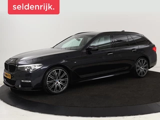 BMW 5-serie 520d xDrive M-Sport | Leder | Sportstoelen |  Camera | Full LED | Trekhaak | Keyless | Navigatie | Sfeerverlichting | Climate control