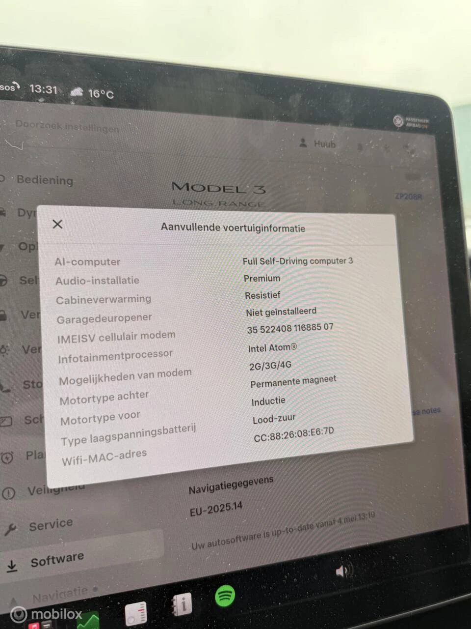 Hoofdafbeelding Tesla Model 3