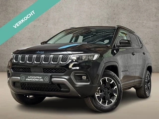 Jeep Compass 4xe 240 Plug-in Hybrid Electric Trailhawk 240Pk Automaat (PANORAMADAK, VIRTUAL COCKPIT, APPLE CARPLAY, GROOT NAVI, CAMERA, SPORTSTOELEN, LEDER, ADAPTIVE CRUISE, NIEUWSTAAT)