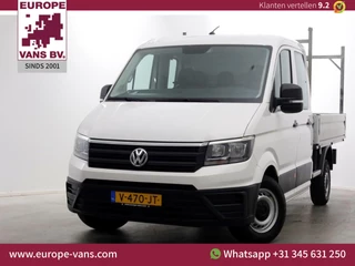 Volkswagen Crafter 35 2.0 TDI 140pk L3 D.C. Open laadbak Trekhaak 3000kg 11-2017