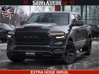 Dodge Ram 1500 LIMITED BLACK OPS | 5.7 V8 402 PK HEMI | MEEST VOLLE EN LUXE UITVOERING | CREW CAB | DUBBELE CABINE DC 5 PERSOONS | CREW CAB 5 PERSOONS | DUBBELE CABINE DC | MEEST ROYALE EN COMFORTABELE BEDRIJFSAUTO | HEAD-UP | LUCHTVERING | RONDOM CAMERA | MWK KLEP | PANORAMA DAK |