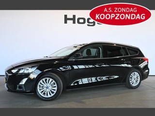 Ford Focus Wagon 1.0 EcoBoost Titanium Business Automaat Clima Navigatie 1e Eigenaar Rijklaaprijs Inruil Mogelijk!