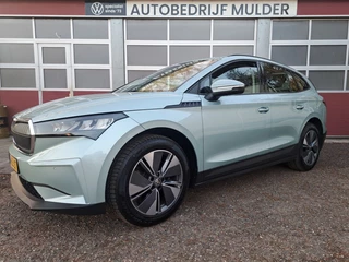 Hoofdafbeelding Škoda Enyaq iV Škoda Enyaq iV 60 180 Pk Business Edition Trekhaak, Apple Carplay, Camera, SOH 92%