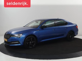 Skoda Superb 1.4 TSI iV Sportline | SOH 96% | 360 Camera |  Adaptive cruise | Trekhaak | Achterbankverwarming | Canton Sound | Matrix LED | Alcantara | Stoelverwarming | Carplay | Navigatie | PHEV | Plug In
