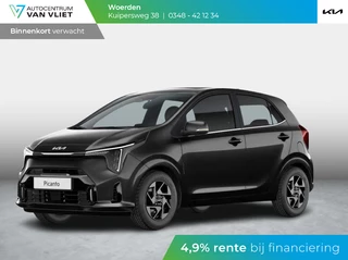 Kia Picanto 1.0 DPI DynamicPlusLine | MY25 | Navi | Airco | Cruise | Camera | 14" | BSM | LED | Priv. glass | Apple Carplay | ANWB Private lease actie € 268,-