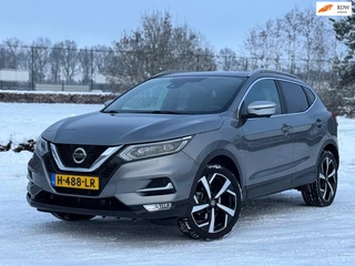 Nissan Qashqai 1.2 AUTOMAAT Tekna +, panoramadak, trekhaak, 360 graden camera,luxe lederen interieur, 19 inch, vele opties,
