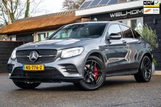 Mercedes-Benz GLC-klasse Coupé AMG 43 4MATIC NL-Auto I NAP I Distronic I Burmester I Open dak I Leder I Stoelverwarming & koeling