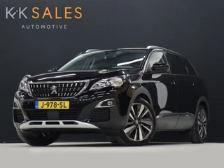 Hoofdafbeelding Peugeot 5008 Peugeot 5008 1.2 PureTech Blue Lease Premium [7-ZITTER, TREKHAAK, CAMERA, APPLE CARPLAY, ANDROID, VERW. MEM. SEATS, HALF LEDER, CRUISE, NIEUWSTAAT]