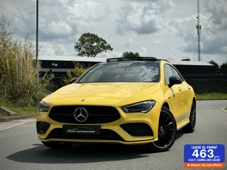 Mercedes CLA-klasse 250 e AMG CLA250e Coupe Panoramadak|Burmester®|Camera 360°|Sfeerverlichting|Head-up|Multibeam LED|Night pakket