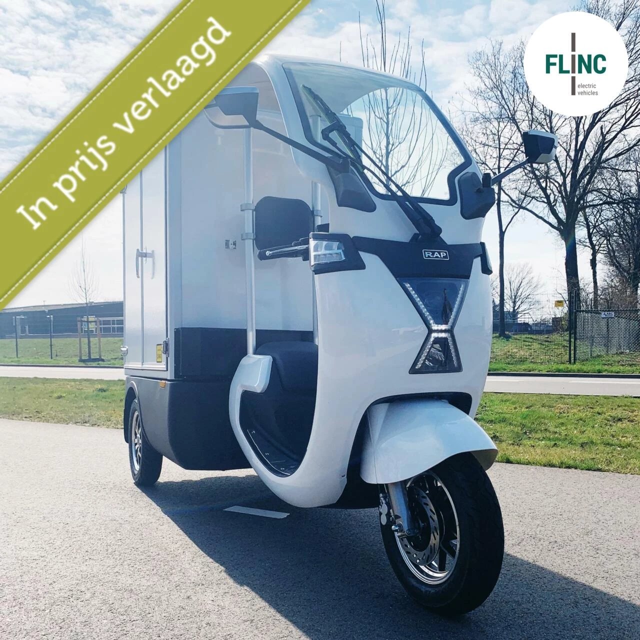 Hoofdafbeelding Flinc-EV Tuktuk RAP XC