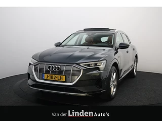Audi e-tron 50 quattro Business edition Plus 71 kWh SOH 93.3% | Luchtvering | Panoramadak | Leer | Navigatie