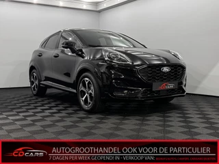 Hoofdafbeelding Ford Puma Ford Puma 1.0 EcoBoost Hybrid ST-Line Clima, Camera, Navi, Winterpakket, Elektrische achterklep, Keyless start, Virtual desk, 2 jaar garantie