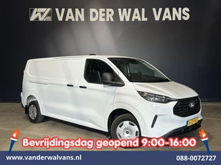 Ford Transit Custom 2.0 TDCI 136pk L2H1 Fabrieksgarantie Euro6 Airco | Camera | LED | Apple Carplay | Cruisecontrol Android Auto, Verwarmde voorruit, Parkeersensoren, Bijrijdersbank, 2740 kg trekvermogen