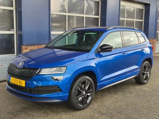 Hoofdafbeelding Škoda Karoq Škoda Karoq 1.5 TSI Sportline. Business. Automaat, Trekhaak, Pano, Stoelverwarming, ALL IN PRIJS.