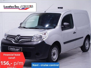 Renault Kangoo 1.5 dCi 75 pk Comfort Navi, Cruise Control, 2-Zits Airco, Laadruimte Pakket, PDC achter