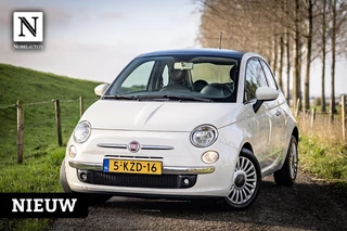Fiat 500 0.9 TwinAir Lounge | Pano | Airco | LM velgen