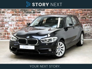 BMW 1 Serie 118i Executive Automaat 5 deurs / Navigatie / Trekhaak / Climate Control / LED / Parkeersensoren / Cruise Control / Bluetooth / Lichtpakket / 17 Inch