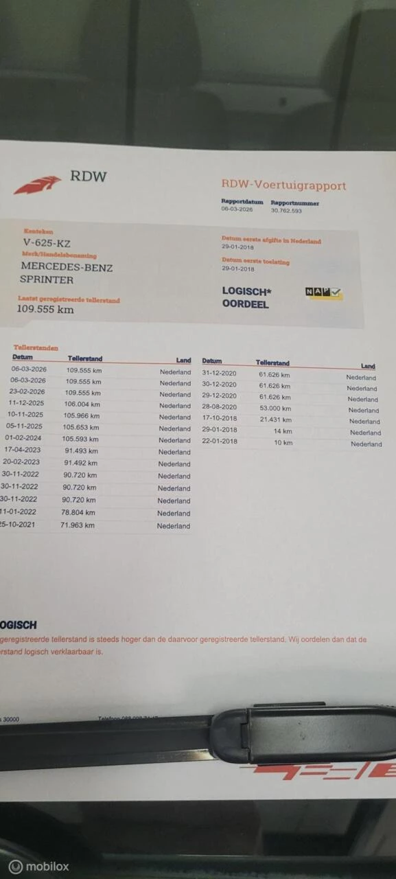 Hoofdafbeelding Mercedes-Benz Sprinter