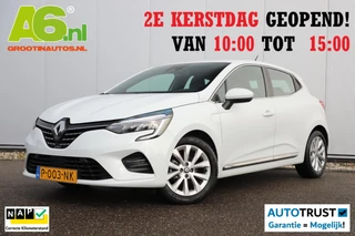 Renault Clio 1.0 TCe Intens Half Leder LED 16 inch LMV Keyless Navigatie Achteruitrijcamera Sfeerverlichting Carplay Android PDC