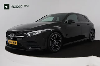 Mercedes-Benz A-klasse 180 Business Solution AMG (SFEERVERLICHTING, STOELVERWARMING, CRUISE CONTROL, NAVIGATIE, SENSOREN)