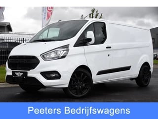 Ford Transit Custom 300 2.0 TDCI L2H1 Black & White Edition Camera, Cruise, Carplay, 130PK, LM velgen, Stoelverwarming, Multimedia, Automaat GERESERVEERD!