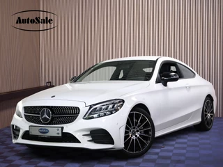 Hoofdafbeelding Mercedes-Benz C-Klasse Mercedes-Benz C-Klasse Coupé 180 AMG Line Premium LED STOELVW PDC CAMERA CRUISE C '19