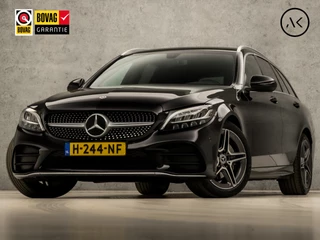 Mercedes-Benz C-Klasse Estate 160 AMG Sport (APPLE CARPLAY, GROOT NAVI, VIRTUAL COCKPIT, CAMERA, LEDER/ALCANTARA, STOELVERWARMING, KEYLESS, ELEK ACHTERKLEP, NIEUWE APK, NIEUWSTAAT)