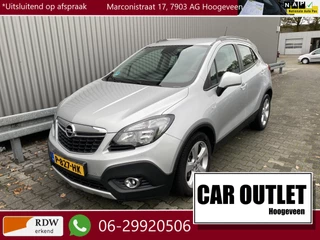 Hoofdafbeelding Opel Mokka Opel Mokka 1.4 T Cosmo AUTOMAAT, Clima, Stoelvw, Stuurvw, CC, PDC, LM, Trekh, nw. APK – Inruil Mogelijk –