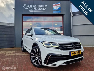 Hoofdafbeelding Volkswagen Tiguan Volkswagen Tiguan 1.5 TSI R-Line Business+ 12MND BOVAG GAR | E-TREKHAAK| ACC | STUUR/STOEL VERW | CAMERA | L