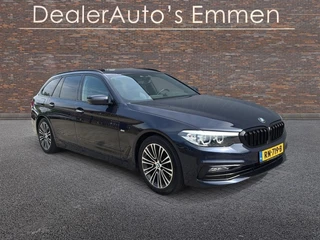 BMW 5-serie Touring 520i LEDER SPORTSTOELEN 18"LMV NAVIGATIE XENON