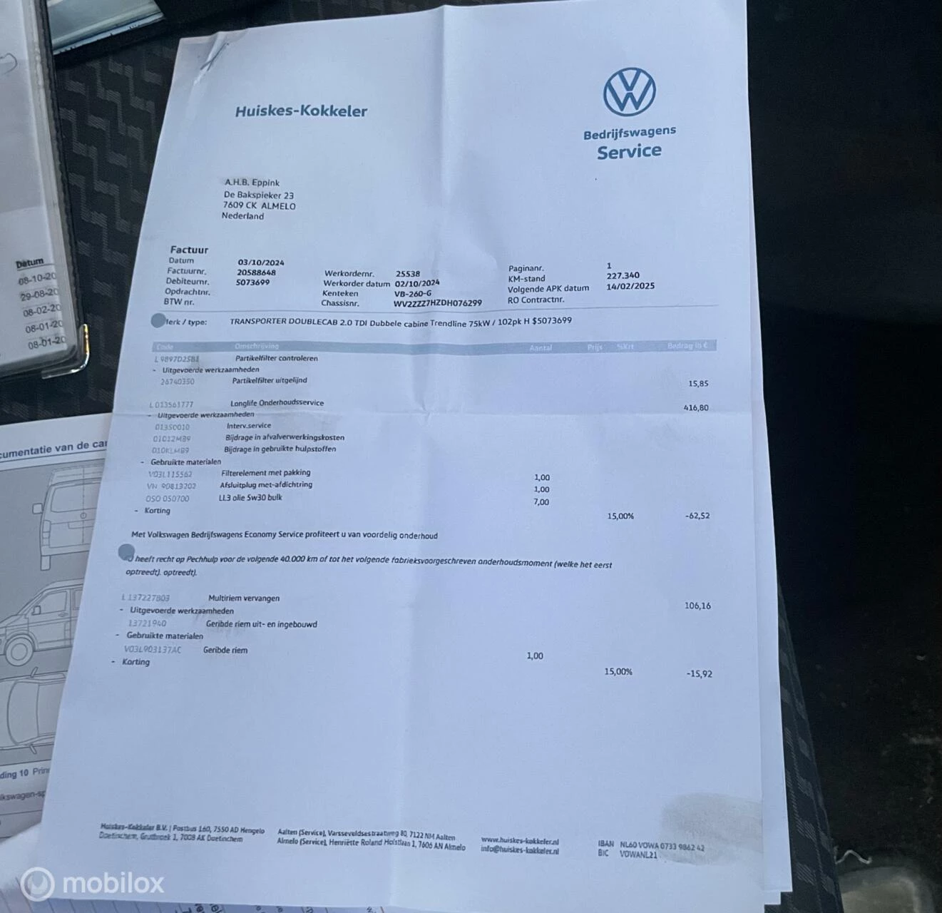 Hoofdafbeelding Volkswagen Transporter