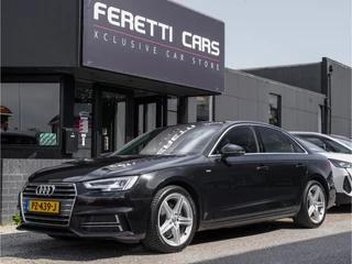 Audi A4 Limousine 1.4 TFSI S-LINE AUT7 SPORT SPORTSTOELEN AIRCO 18INCH.LMV PDC