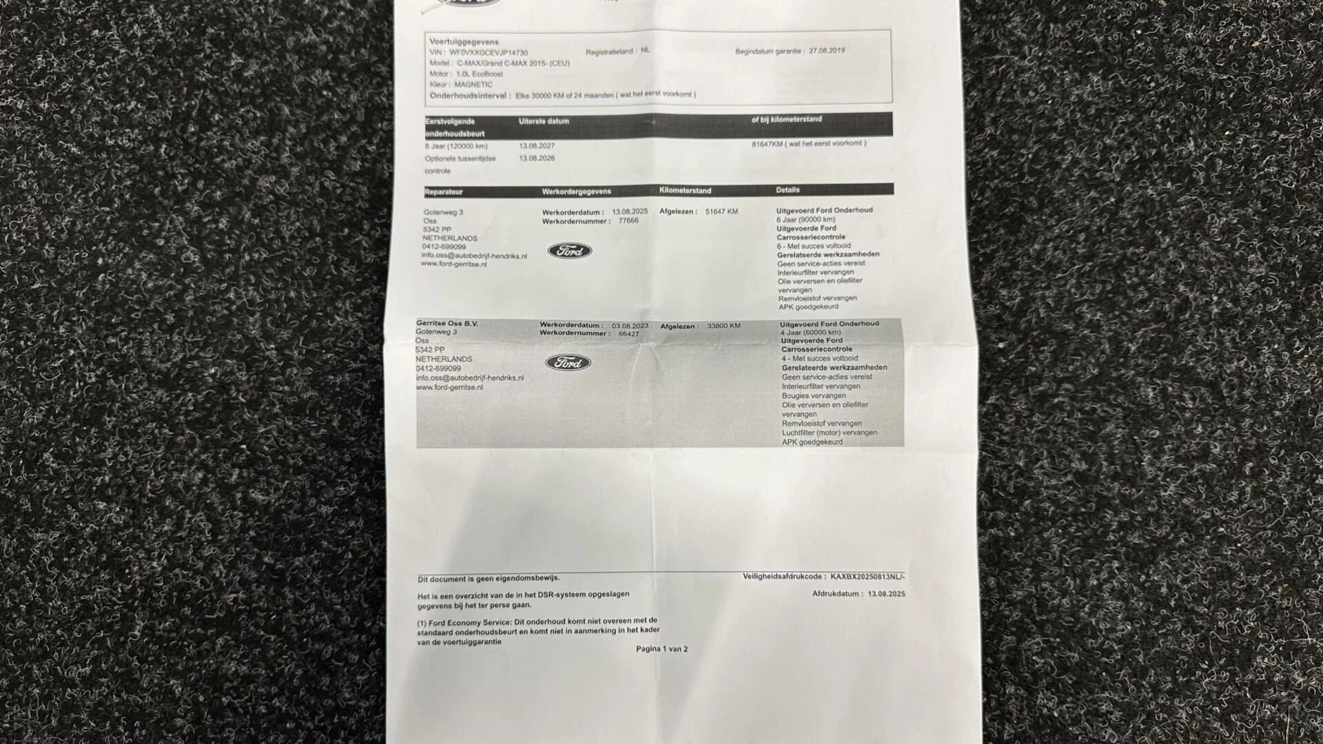 Hoofdafbeelding Ford C-MAX