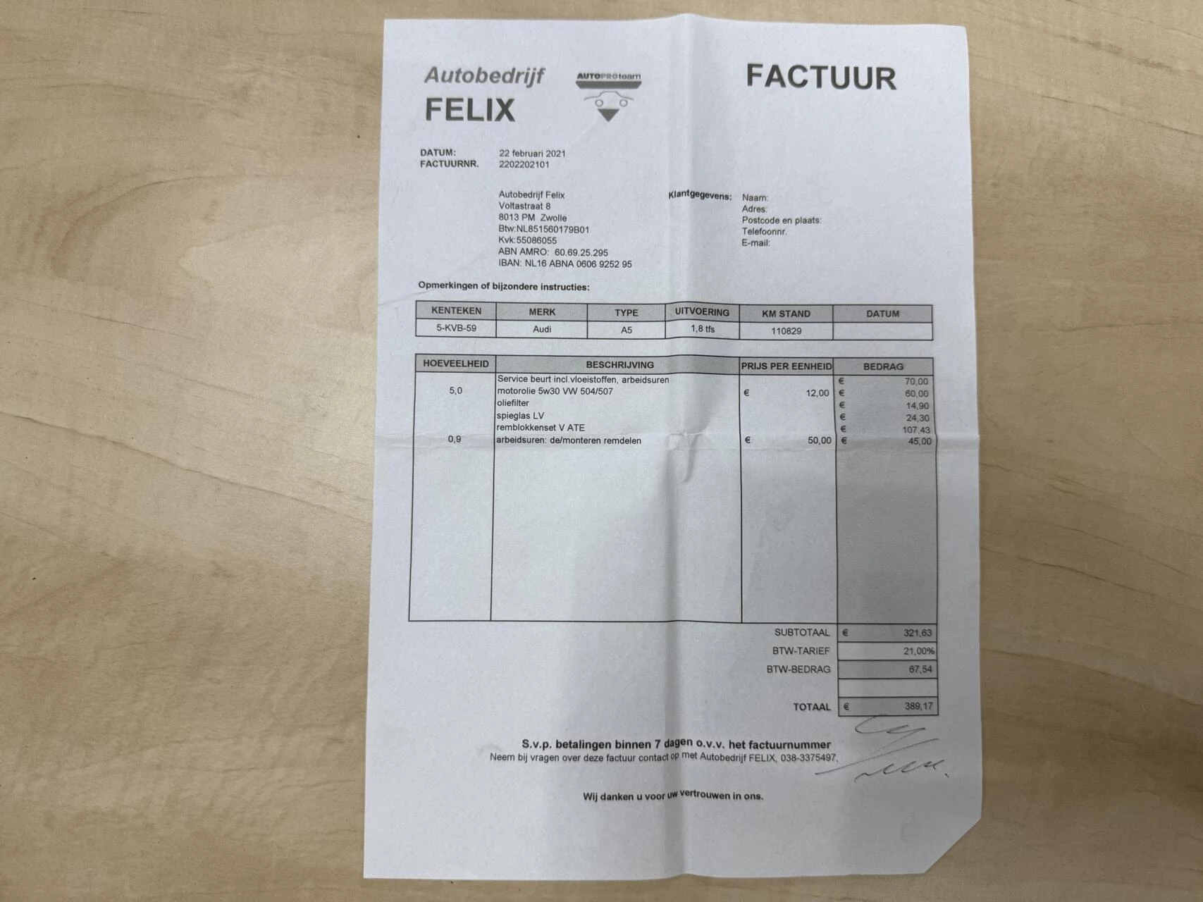 Hoofdafbeelding Audi A5