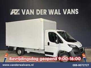 Peugeot Boxer 2.2 BlueHDi 141pk Bakwagen 436cm Lang Laadklep Euro6 Airco | Cruisecontrol | 985kg laadvermogen Bijrijdersbank