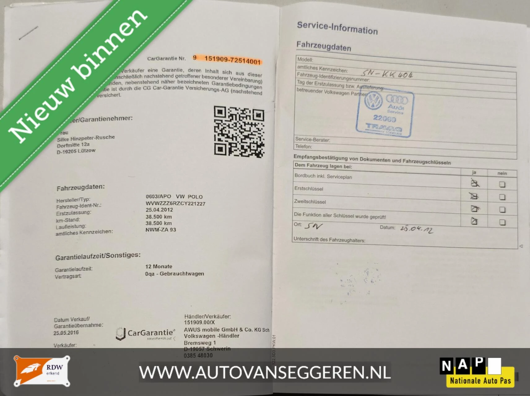 Hoofdafbeelding Volkswagen Polo