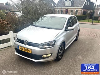 Volkswagen Polo 1.0 95PK BlueMotion 5-DEURS AIRCO CARPLAY NAVIGATIE CRUISE CONTROLE ZUNIGE EN ZEER NETTE AUTO!!