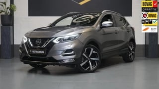 Nissan Qashqai 1.3 DIG-T Tekna + AUTOMAAT-360 CAMERA-ACC-BOSE-CLIMA-DAB-KEYLESS-LED-LEDER-MEMORY-NAVIGATIE-PANORAMA