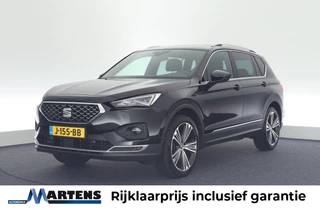 SEAT Tarraco 1.5 TSI 150pk DSG Xcellence Trekhaak Camera Leder Memory Standkachel Beats Keyless Virtual Cockpit Navigatie
