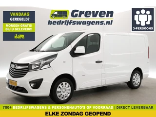 Opel Vivaro 1.6 CDTI L1H1 | Airco | Cruise | 3-Zits | Parkeersens. | Trekh.