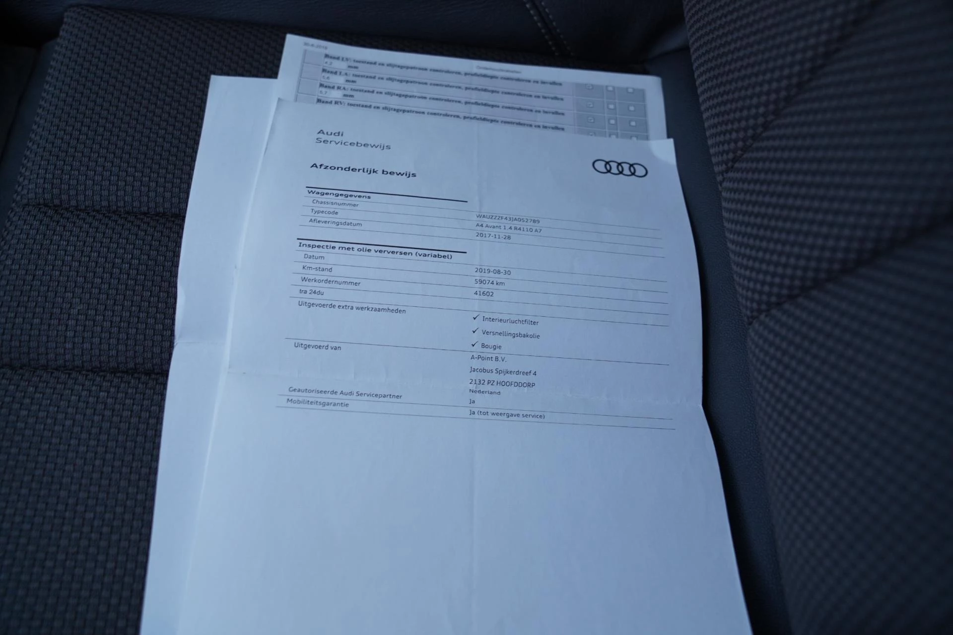 Hoofdafbeelding Audi A4