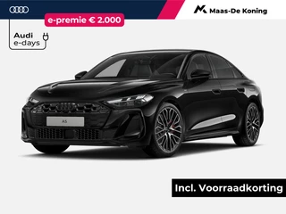 Hoofdafbeelding Audi A5 Audi A5 Limousine 2.0 e-hybrid quattro S edition 299 PK · Techniek pakket plus · Ambiente lichtpakket pro · Optiekpakket zwart-glanzend