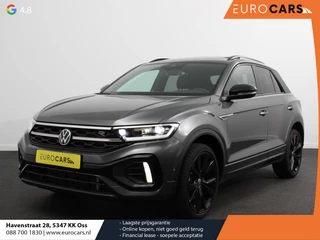 Volkswagen T-Roc 1.5 TSI DSG R-Line + Design pakket Black Automaat Climate control Stoelverwarming Stuurverwarming Parkeersensoren LED Adaptieve cruise control Camera Panorama dak Navigatie Apple Carplay/Android Auto Climate control