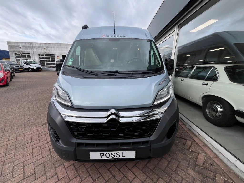 Hoofdafbeelding Pössl Globecar 640 Enkele Bedden Zonnepaneel