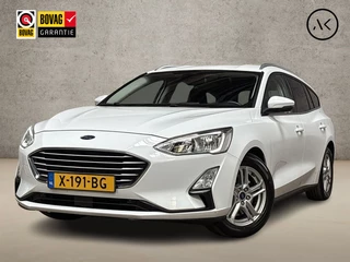 Ford Focus Wagon 1.0 EcoBoost Titanium Sport (APPLE CARPLAY, GROOT NAVI, STUUR/STOELVERWARMING, SPORTSTOELEN, GETINT GLAS, LM VELGEN, NIEUWE APK, NIEUWSTAAT)